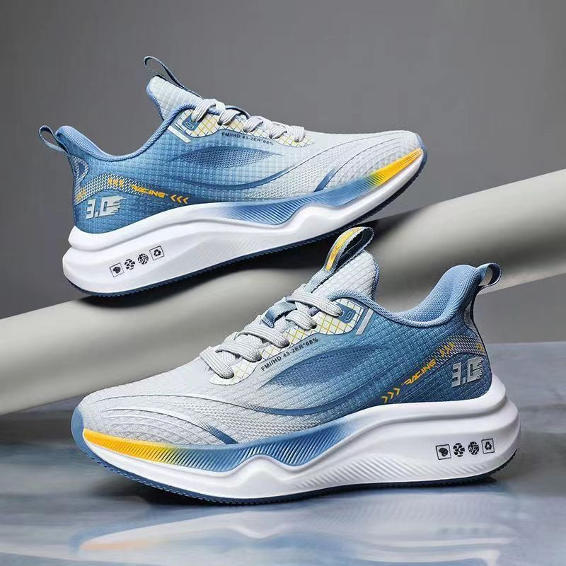 Chaussures de sport décontractées respirantes avec semelle souple et amortissante