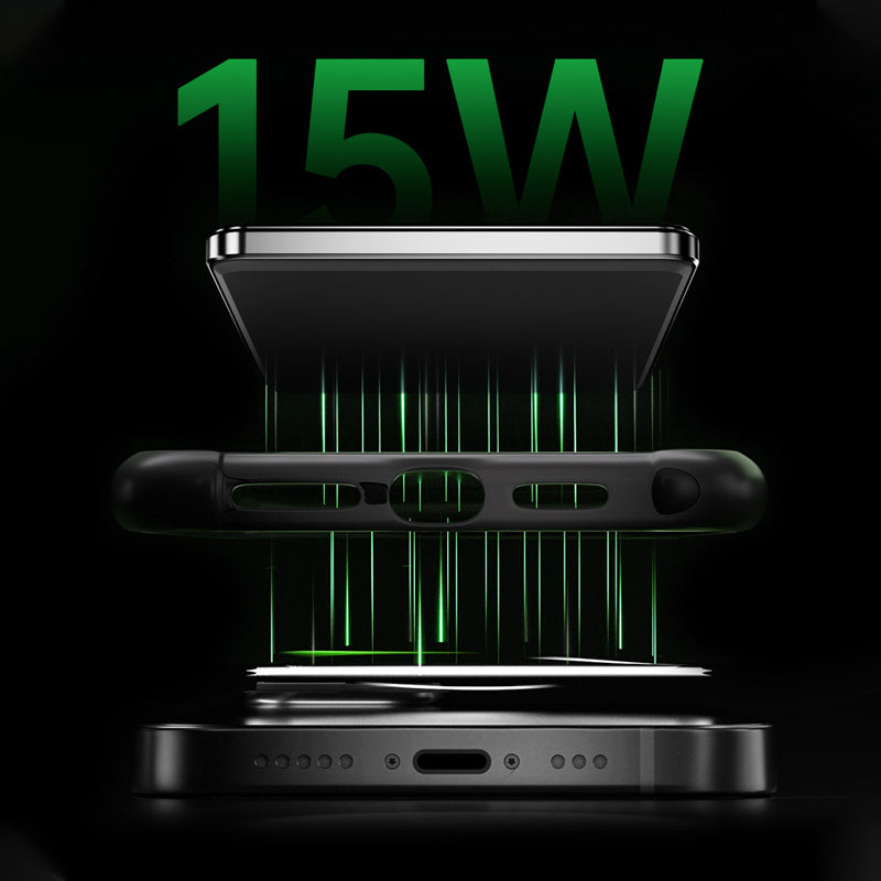 Power bank magnétique à double mode avec support