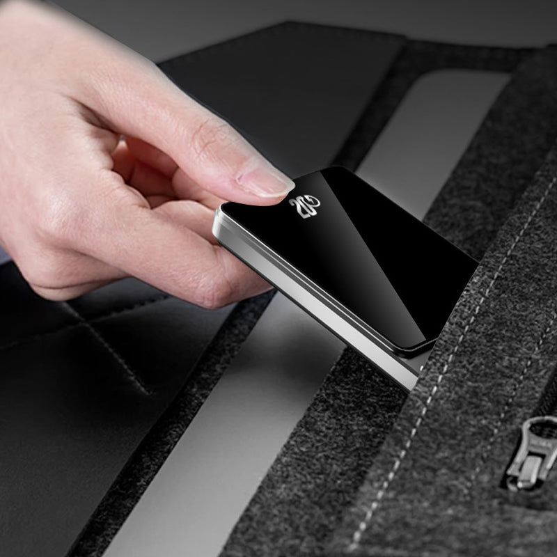 Power bank magnétique à double mode avec support