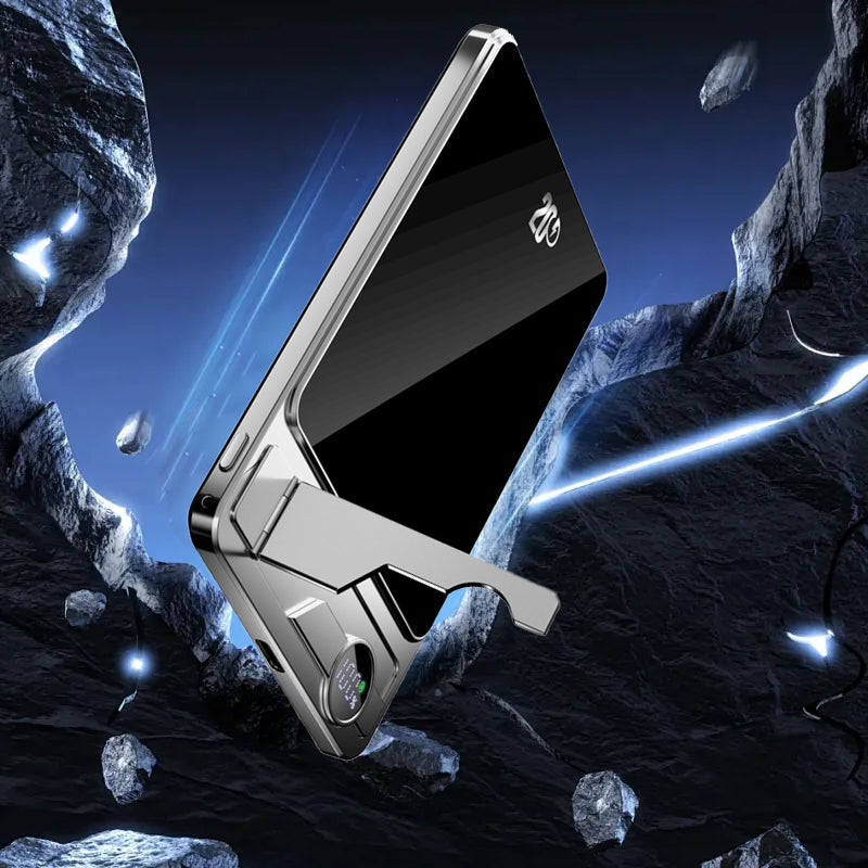 Power bank magnétique à double mode avec support