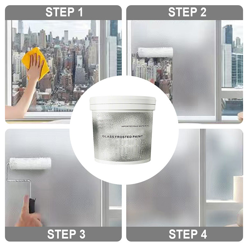 Vernis pour verre privacy avec effet sable pour fenêtres