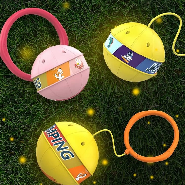 Balle lumineuse pour saut à la cheville