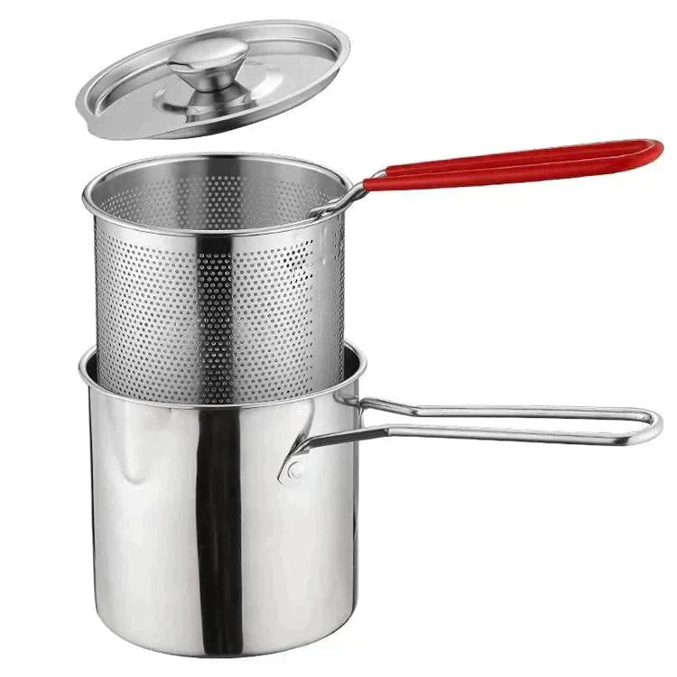 Friteuse Multifonction en Acier Inoxydable 304