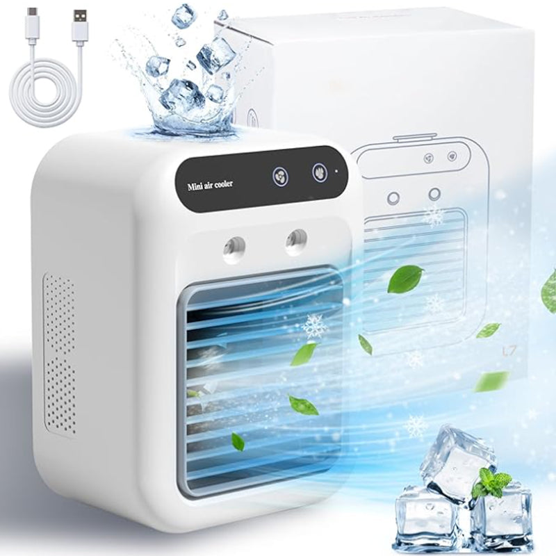 ❄️Mini climatiseur portable avec fonction de refroidissement et d'humidification