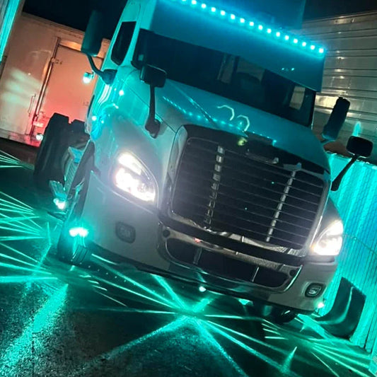 Feux de signalisation latéraux LED en forme de pastèque pour camions et remorques