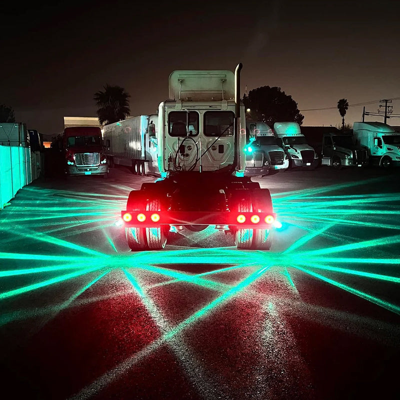 Feux de signalisation latéraux LED en forme de pastèque pour camions et remorques