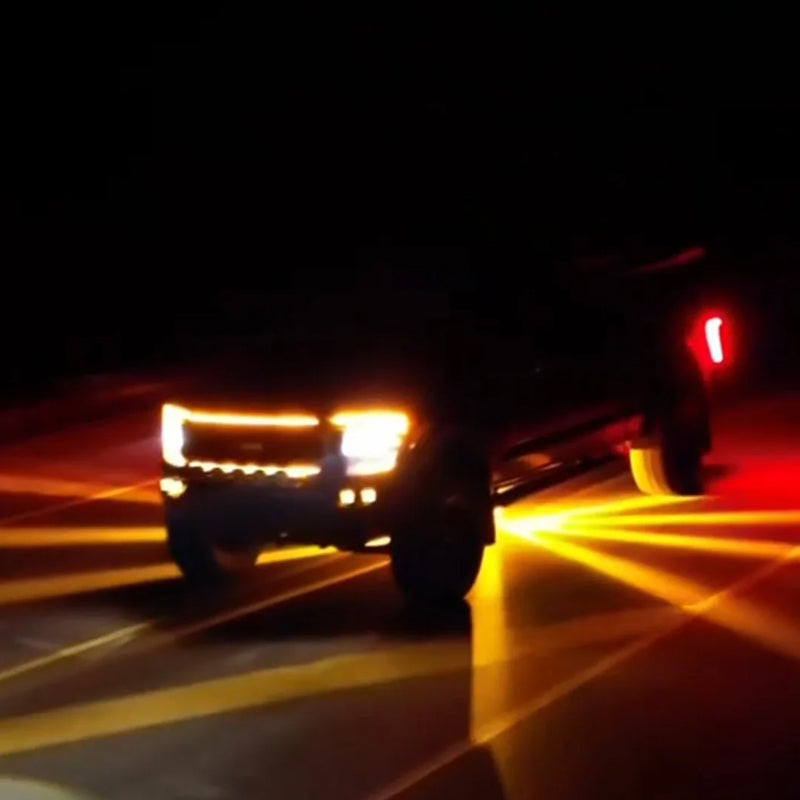 Feux de signalisation latéraux LED en forme de pastèque pour camions et remorques