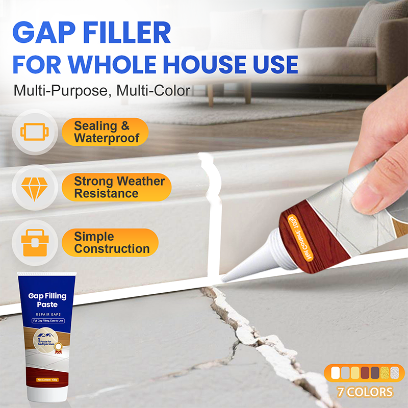 Mastic multiusage multicolore pour joints, pour toute la maison