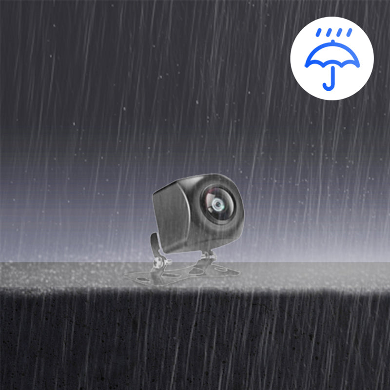 Double dashcam Full HD de 10 pouces avec surveillance de stationnement et vision nocturne - Carte SD de 64 Go et adaptateur OBD inclus