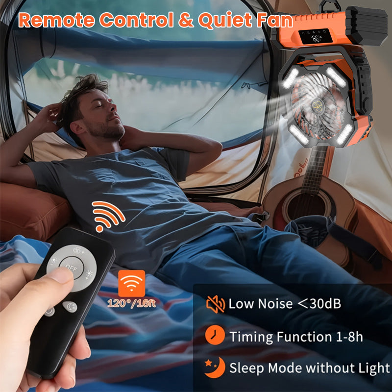 🔥 Vendita calda 50% OFF🎁 Ventilatore oscillante portatile con telecomando