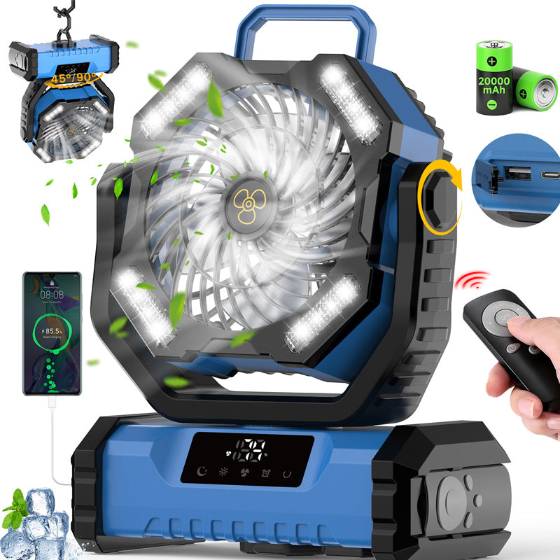 🔥 Vendita calda 50% OFF🎁 Ventilatore oscillante portatile con telecomando