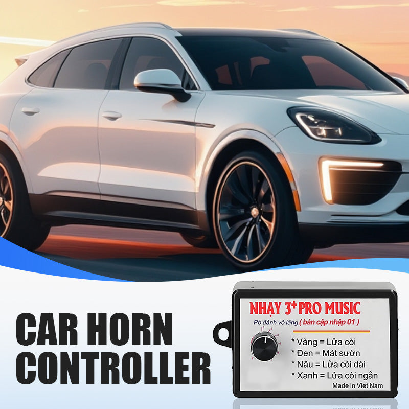 Contrôleur de klaxon de voiture