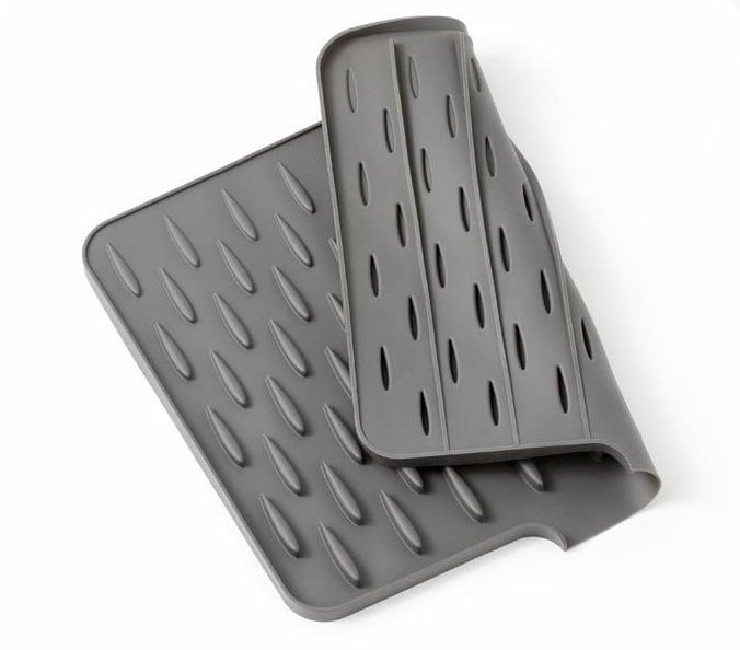 💥 Protège-plan de travail en silicone anti-débordement - Tapis thermorésistant et antidérapant pour sécher sans gouttes 💥