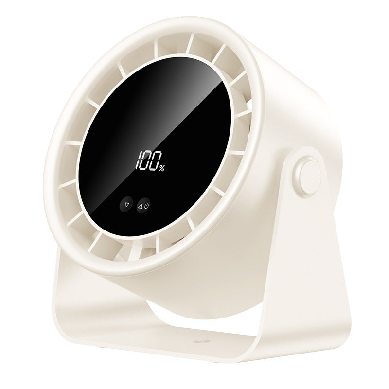 Ventilateur portable rechargeable de bureau