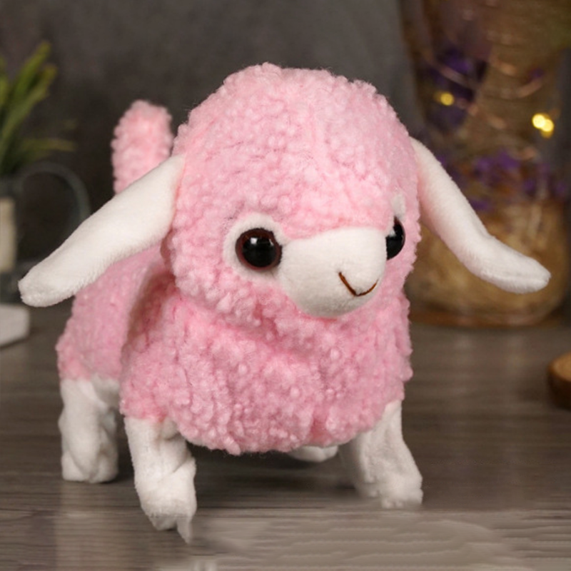 Peluche en forme d'animal marchant charmant