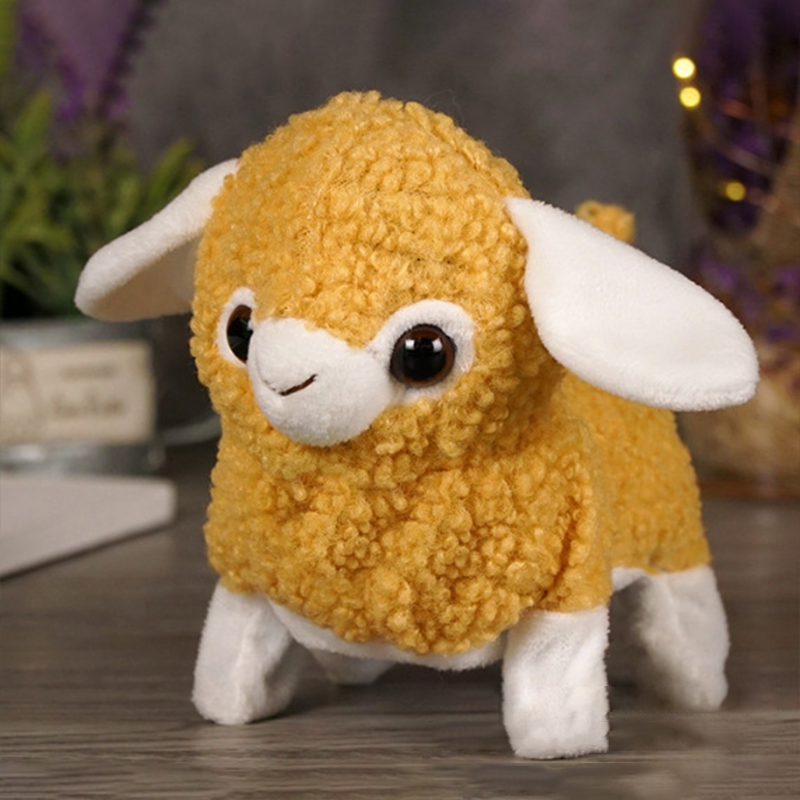 Peluche en forme d'animal marchant charmant