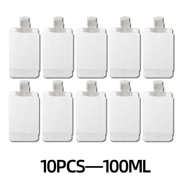 (🌷Super pratico roba) portatile viaggio fluido trucco sacchetto di imballaggio (10 Pz）