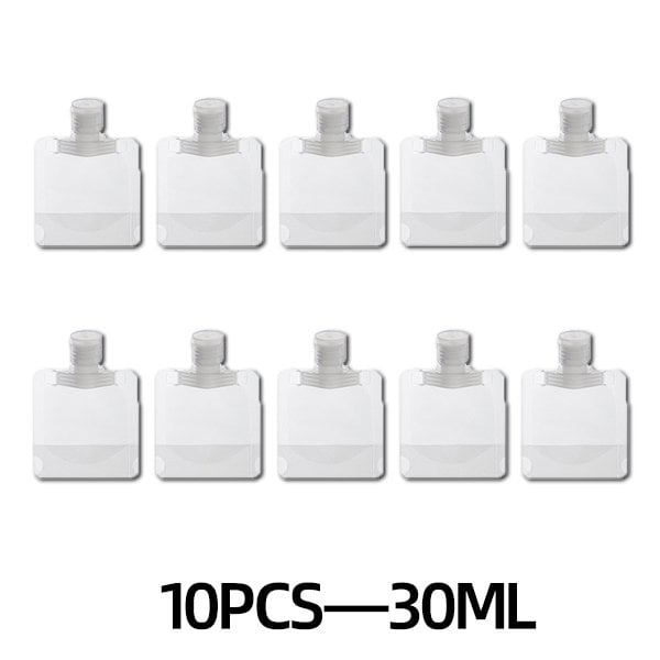 (🌷Super pratico roba) portatile viaggio fluido trucco sacchetto di imballaggio (10 Pz）