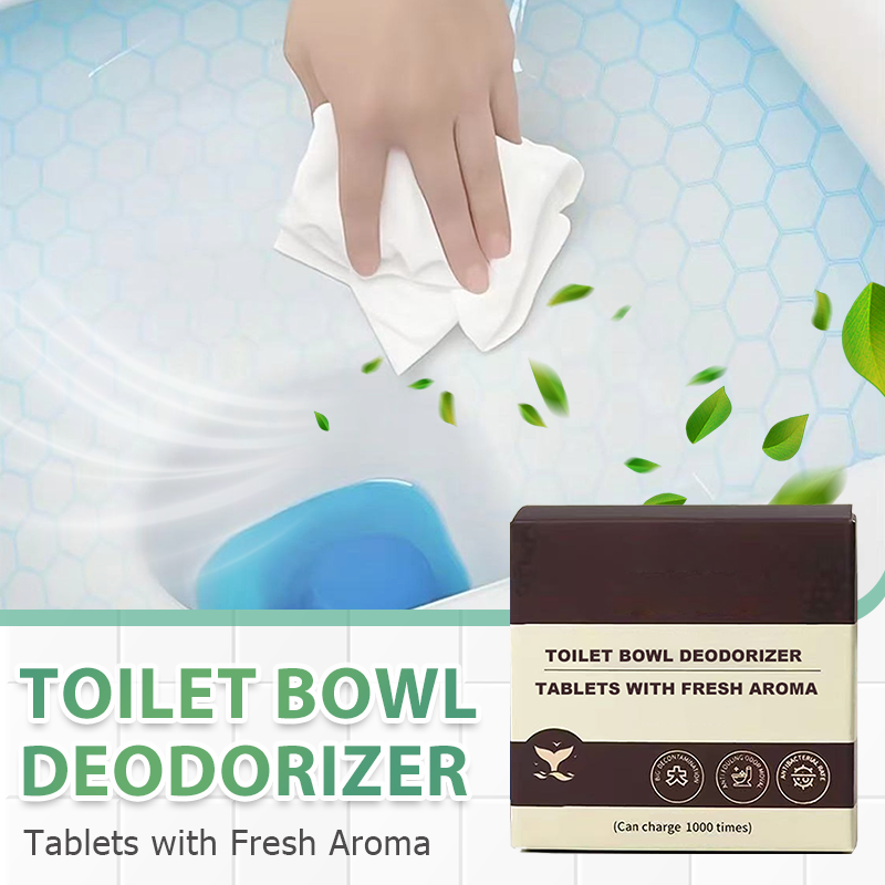 Bloc désodorisant pour WC avec parfum frais