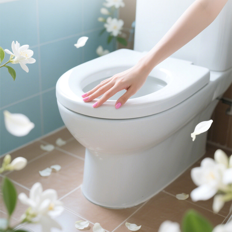 Bloc désodorisant pour WC avec parfum frais