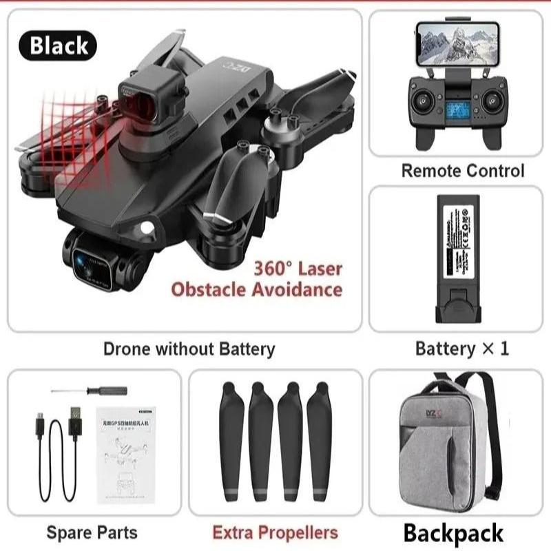 RG109 Pro – Drone con doppia fotocamera, GPS e motori brushless